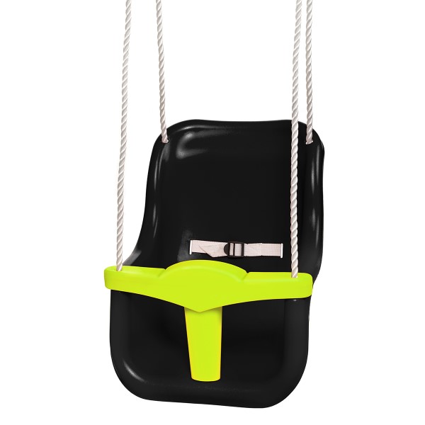 BABY SEAT HIGH BLACK/LIME