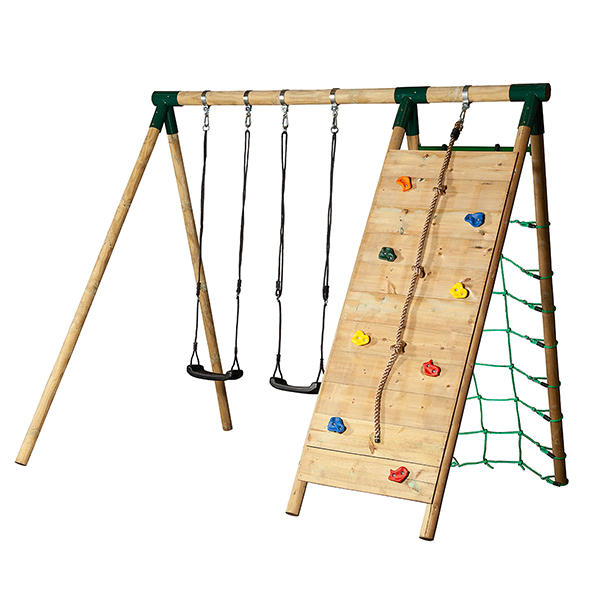 WOODEN SWING ACTIVE CLIMB HIGH